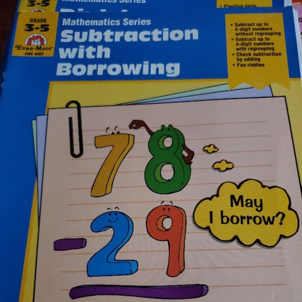 Subtraction with Borrowing (Mathematics Series)